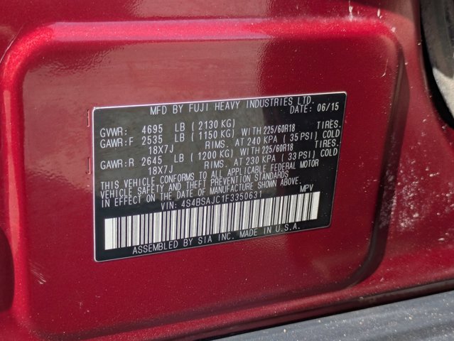 Used 2015 Subaru Outback 2.5i Limited w/ Popular Package #4 image 29