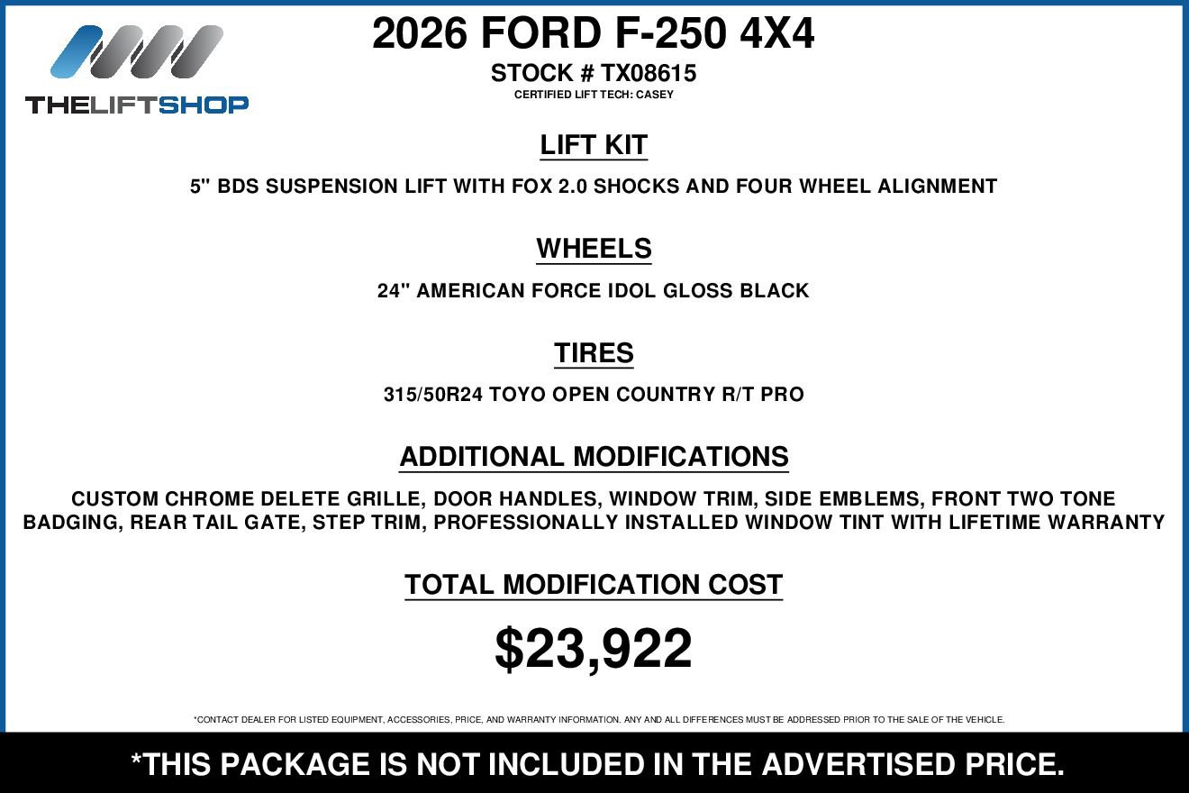 Used 2026 Ford F250 King Ranch w/ Chrome Package video 2