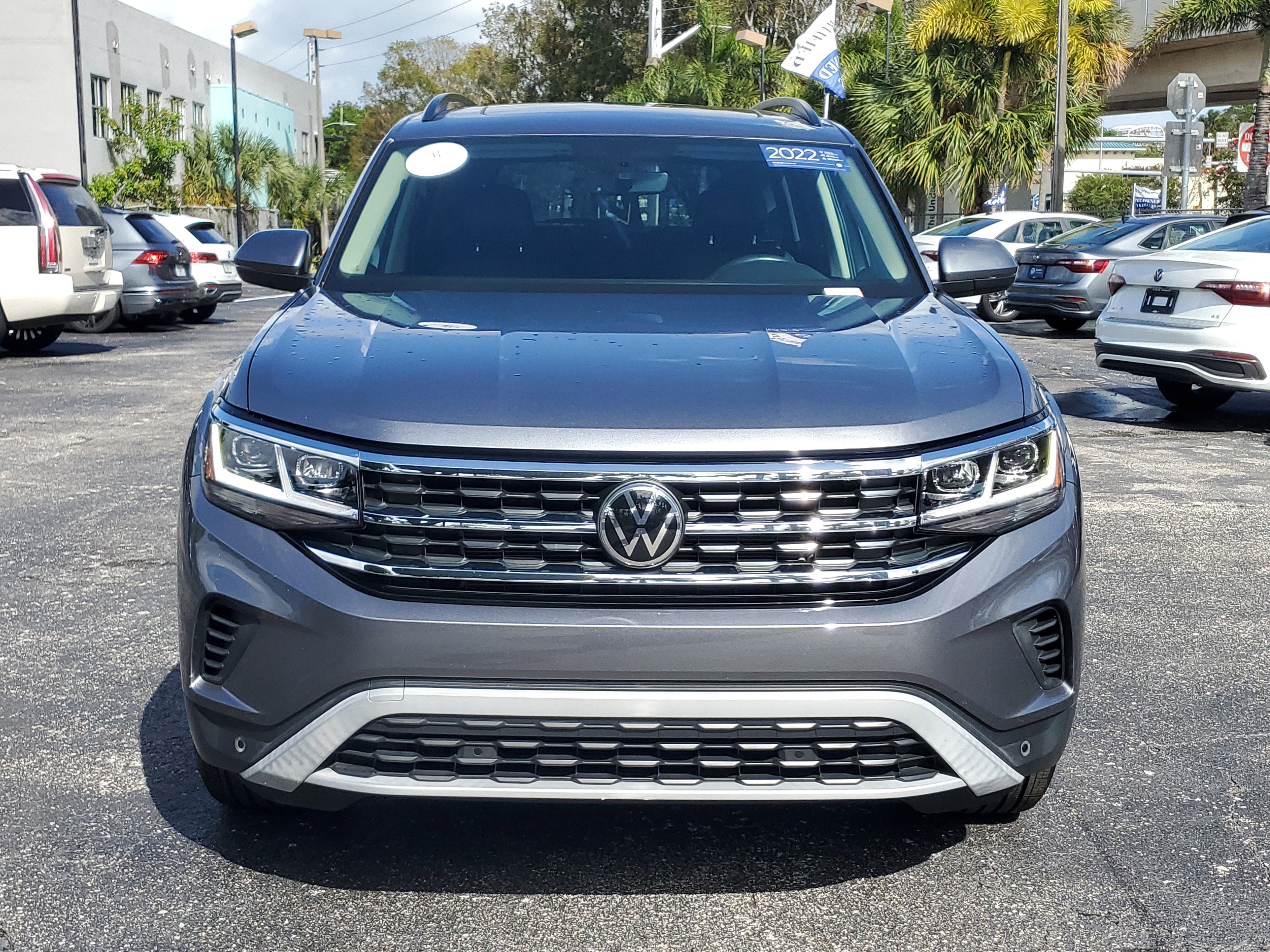 Certified 2022 Volkswagen Atlas SE w/ Panoramic Sunroof Package image 8