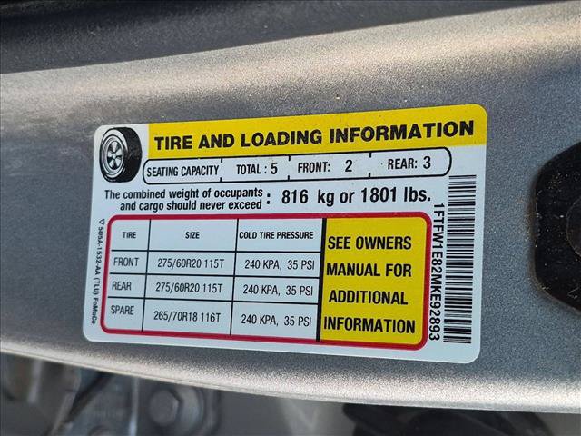 Used 2021 Ford F150 Lariat w/ Equipment Group 502A High AWD/4WD image 17