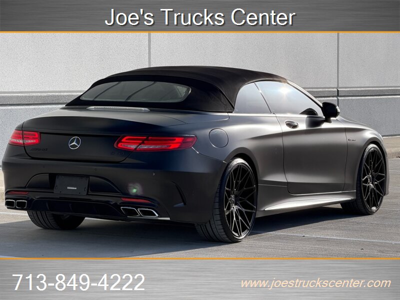Used 2017 Mercedes-Benz S 63 AMG 4MATIC Cabriolet w/ Driver Assistance Package image 18
