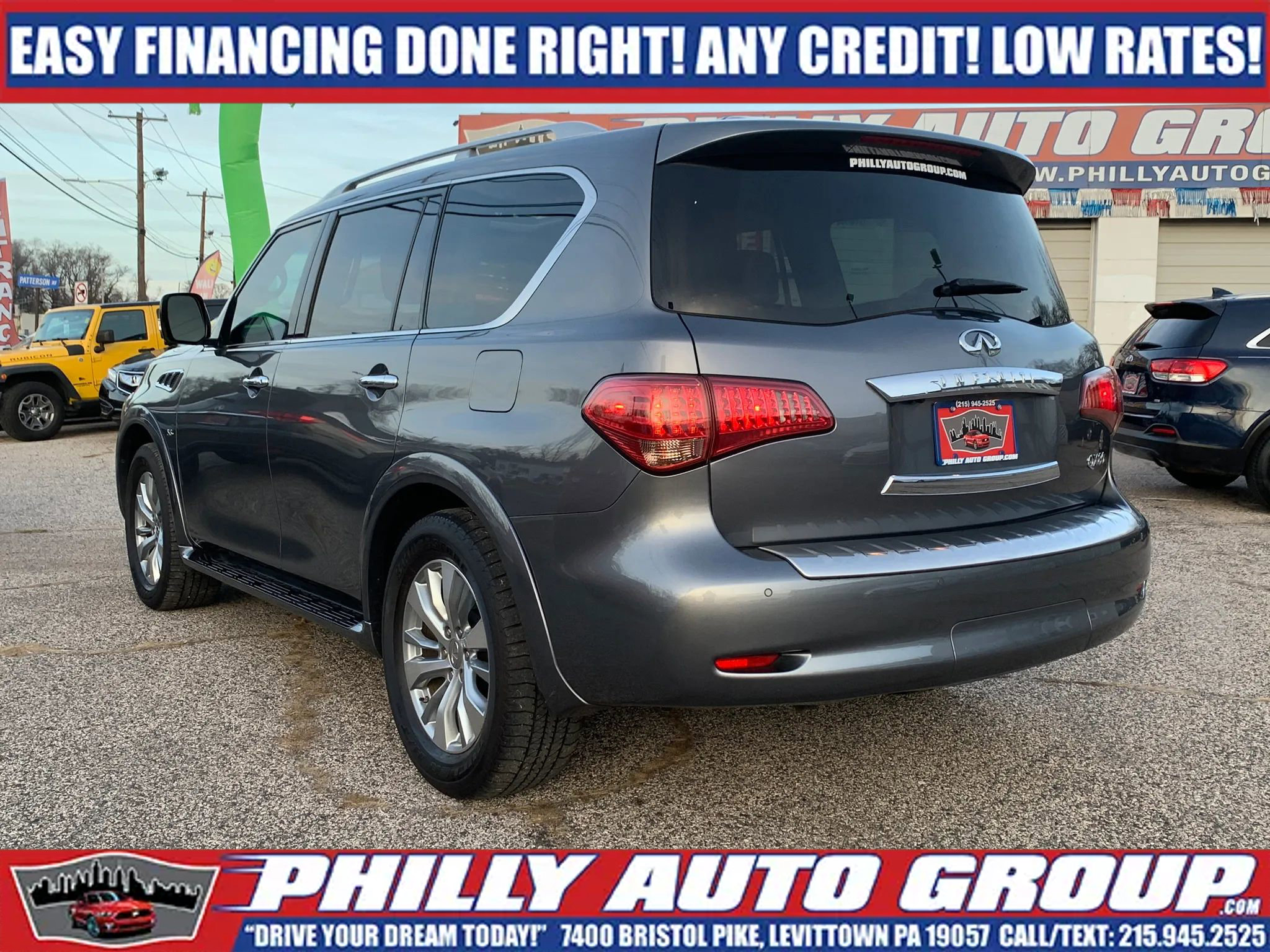 Used 2017 INFINITI QX80 4WD image 7