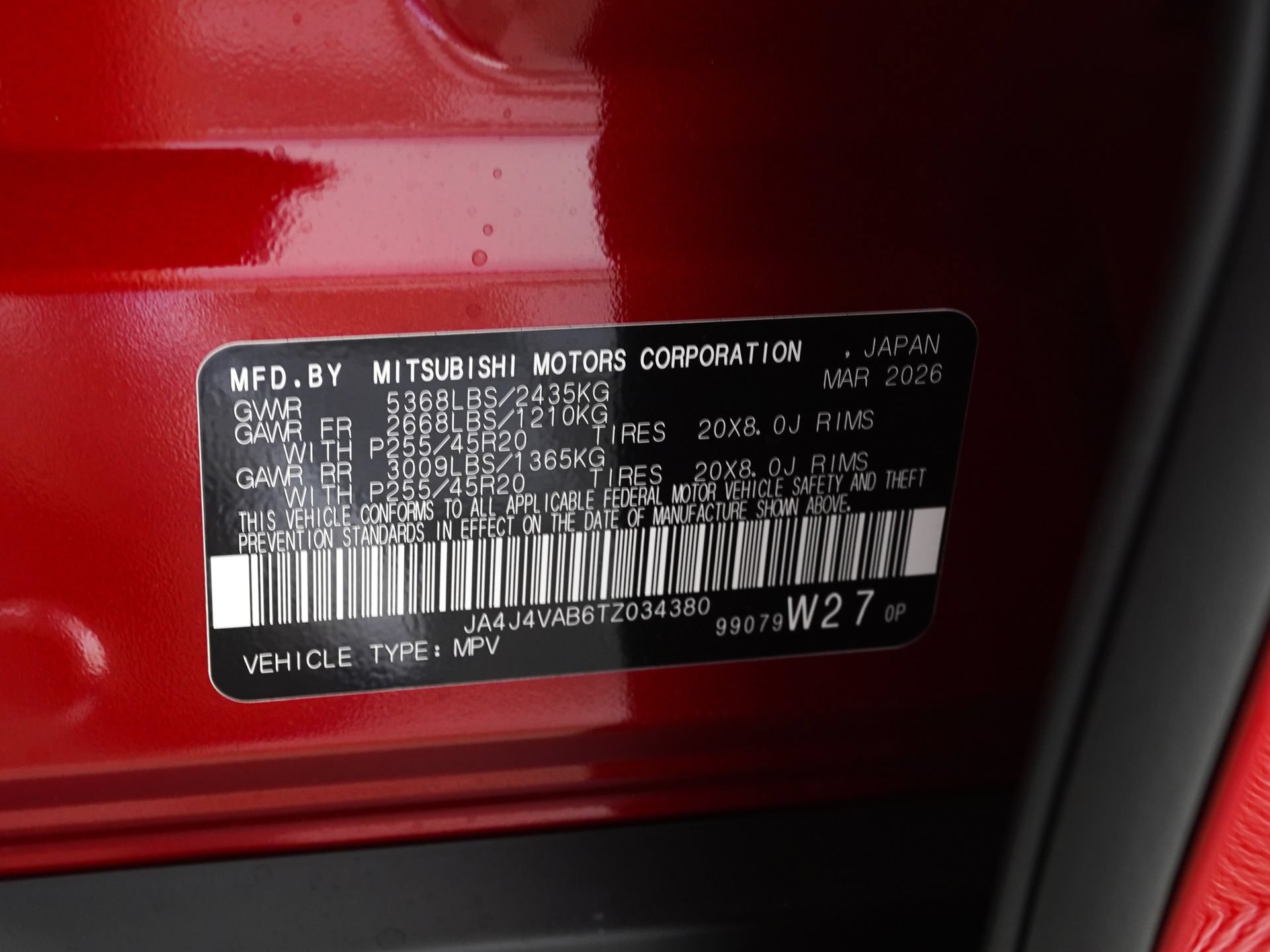 New 2026 Mitsubishi Outlander LE AWD/4WD image 17