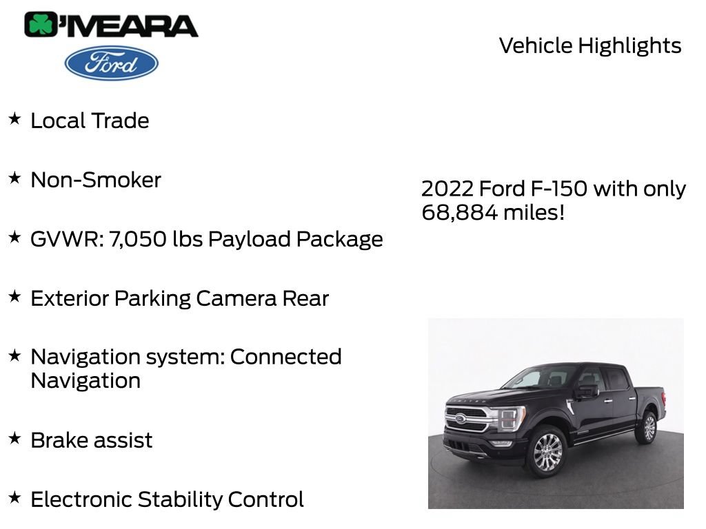 Used 2022 Ford F150 Limited AWD/4WD image 7