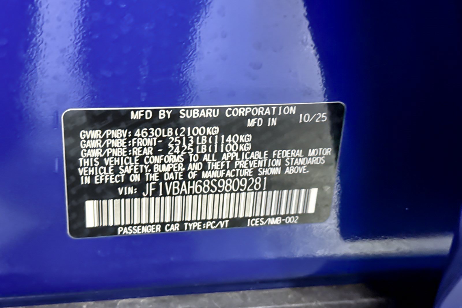 Used 2025 Subaru WRX Premium AWD/4WD image 21