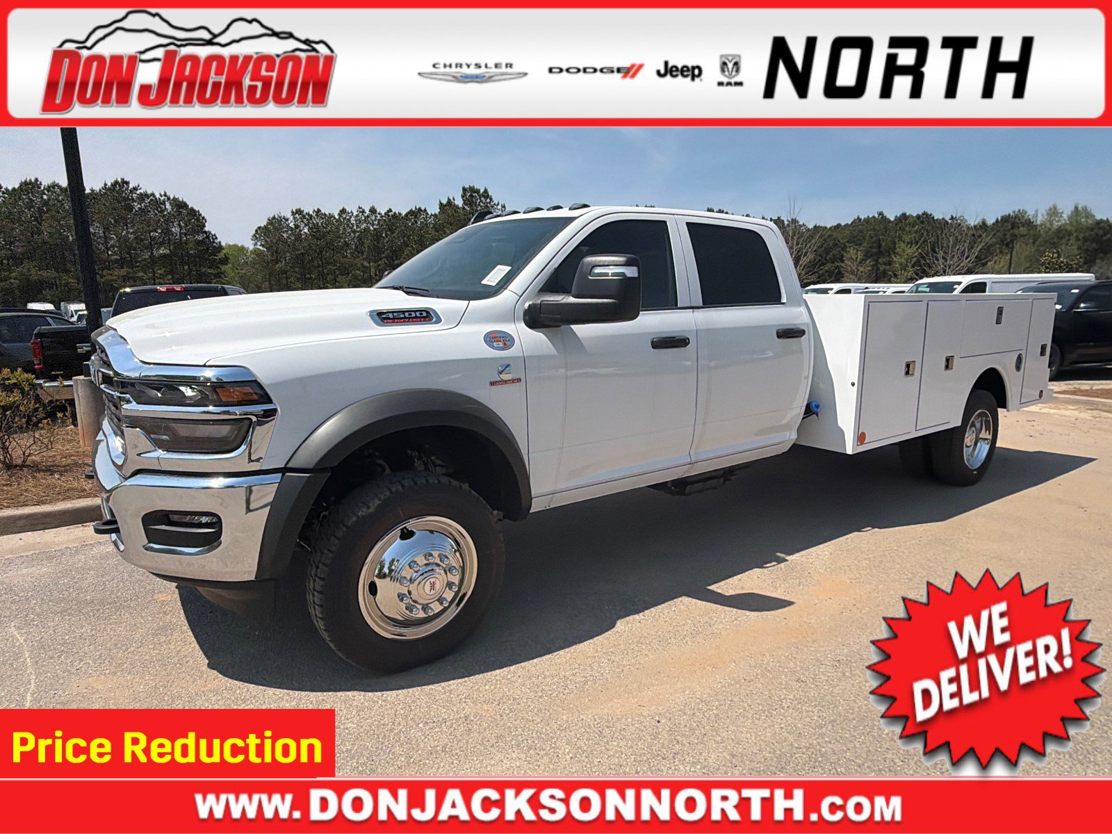 New 2026 RAM 4500 Tradesman w/ Chrome Appearance Group
