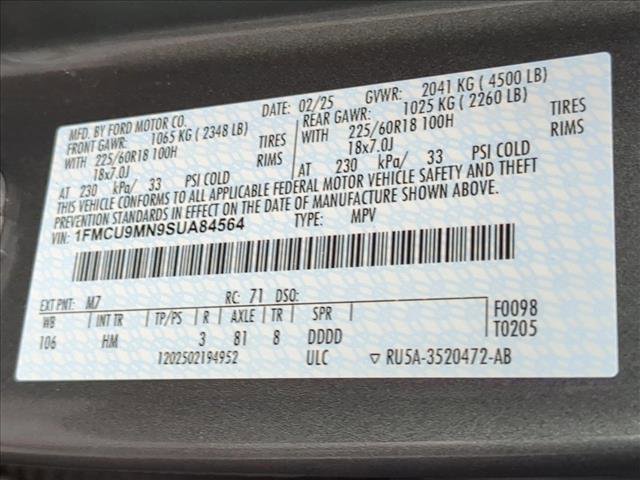 Used 2025 Ford Escape ST-Line image 29