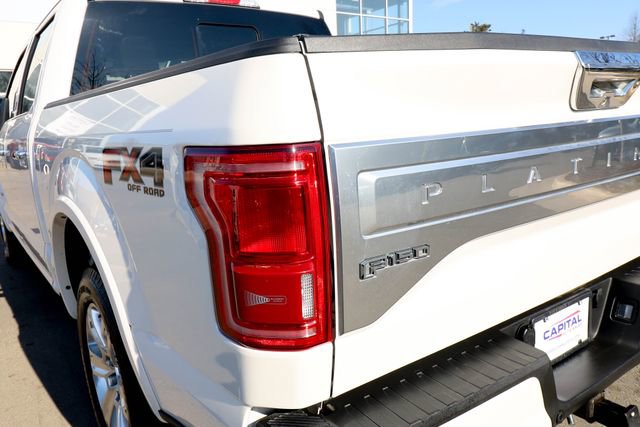 Used 2015 Ford F150 Platinum w/ Max Trailer Tow Package image 23