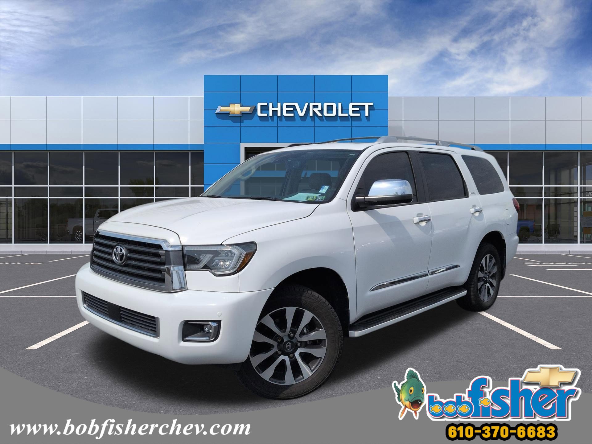 Used 2021 Toyota Sequoia Limited w/ Safety & Convenience Package image 1