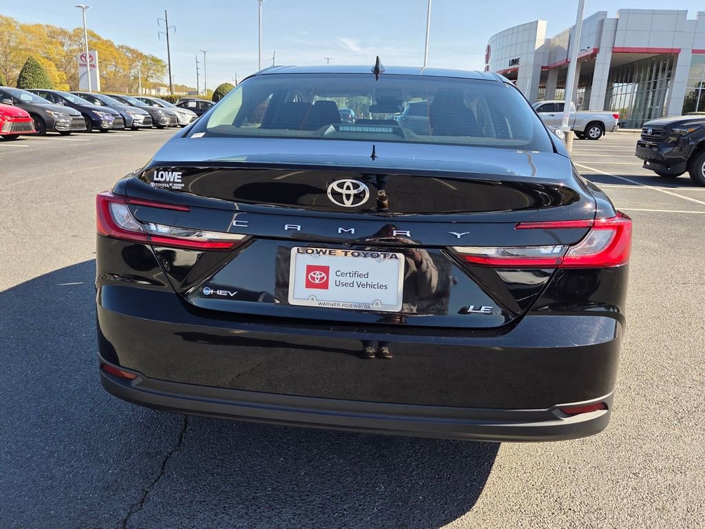 Certified 2025 Toyota Camry LE FWD image 9