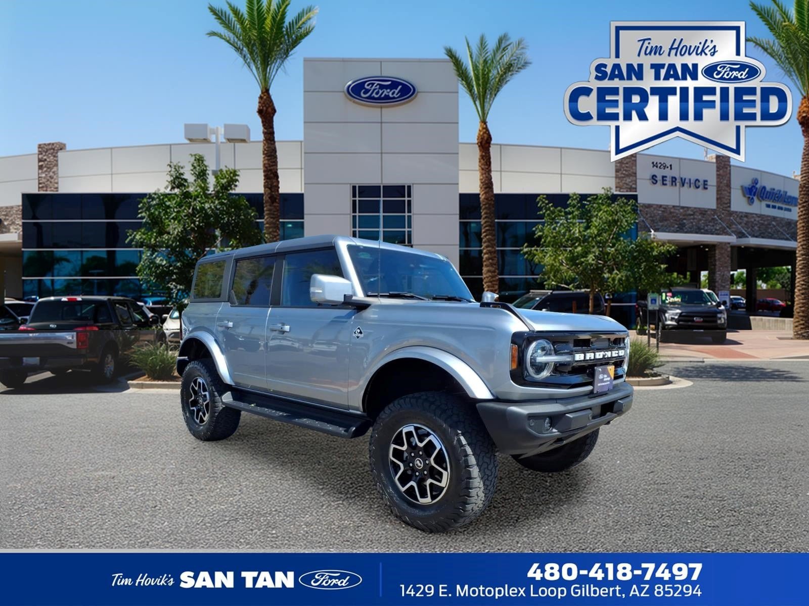 Certified 2023 Ford Bronco Outer Banks