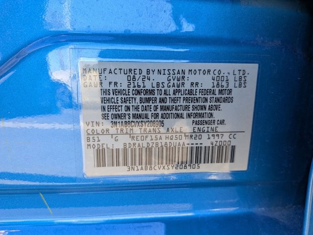 New 2025 Nissan Sentra SV w/ All-Weather Package image 17