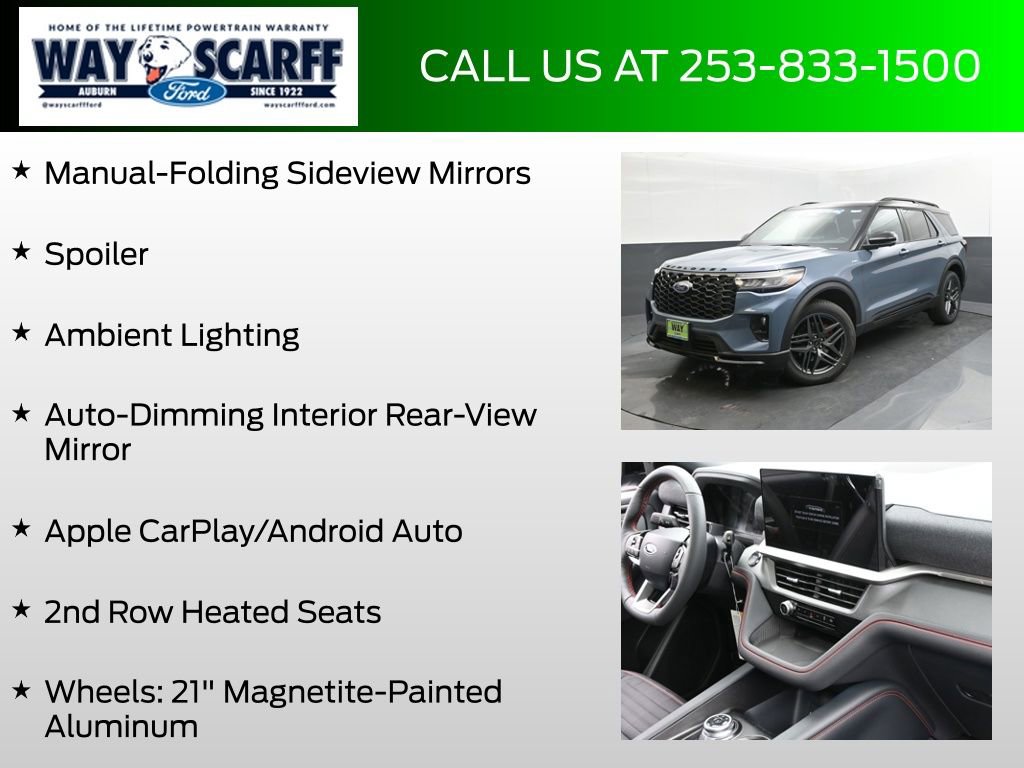 New 2026 Ford Explorer ST-Line w/ ST-Line Street Pack image 25
