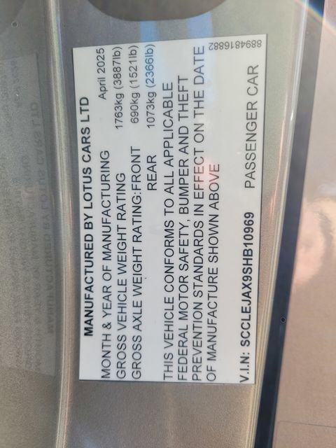 Used 2025 Lotus Emira RWD image 36