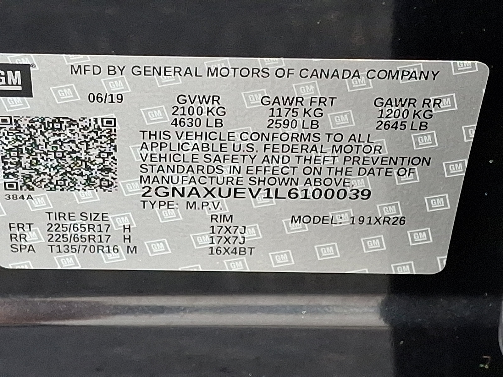 Used 2020 Chevrolet Equinox LT AWD/4WD image 27