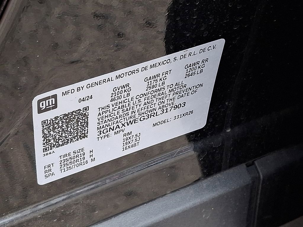 Certified 2024 Chevrolet Equinox RS image 27