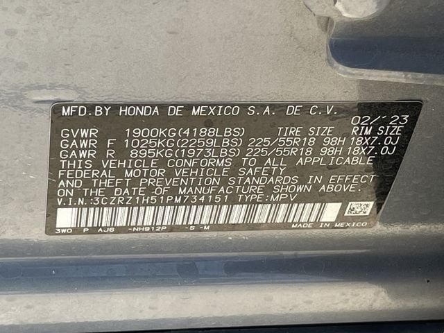 Used 2023 Honda HR-V Sport image 15