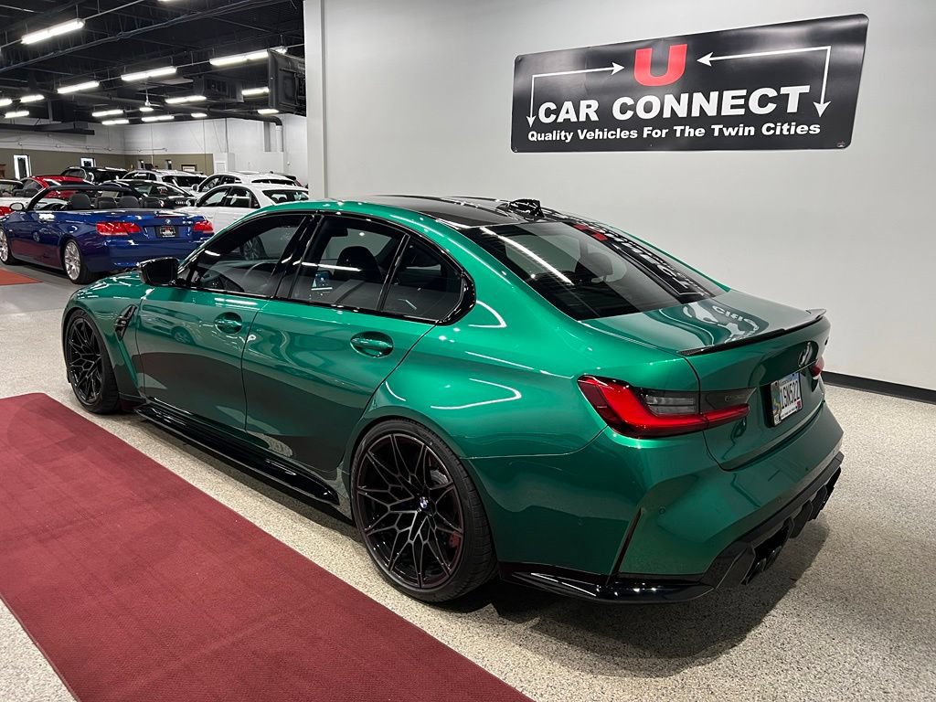 Used 2021 BMW M3 w/ Executive Package RWD image 28