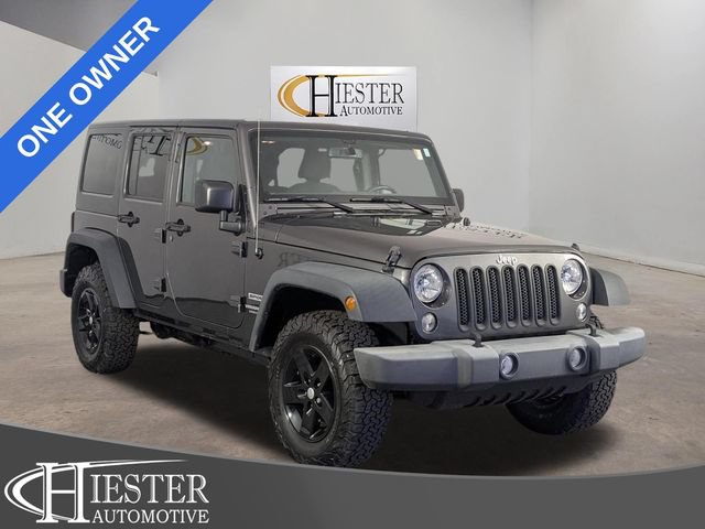 Used 2017 Jeep Wrangler Unlimited Sport w/ Quick Order Package 24S