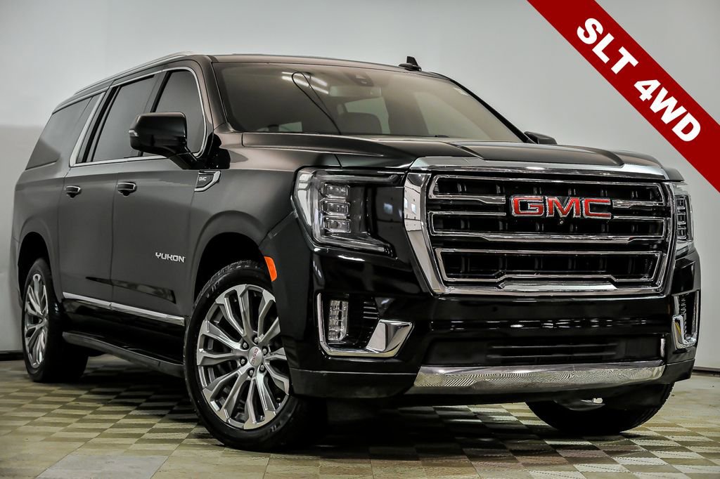 Used 2022 GMC Yukon XL SLT w/ SLT Premium Package AWD/4WD image 1