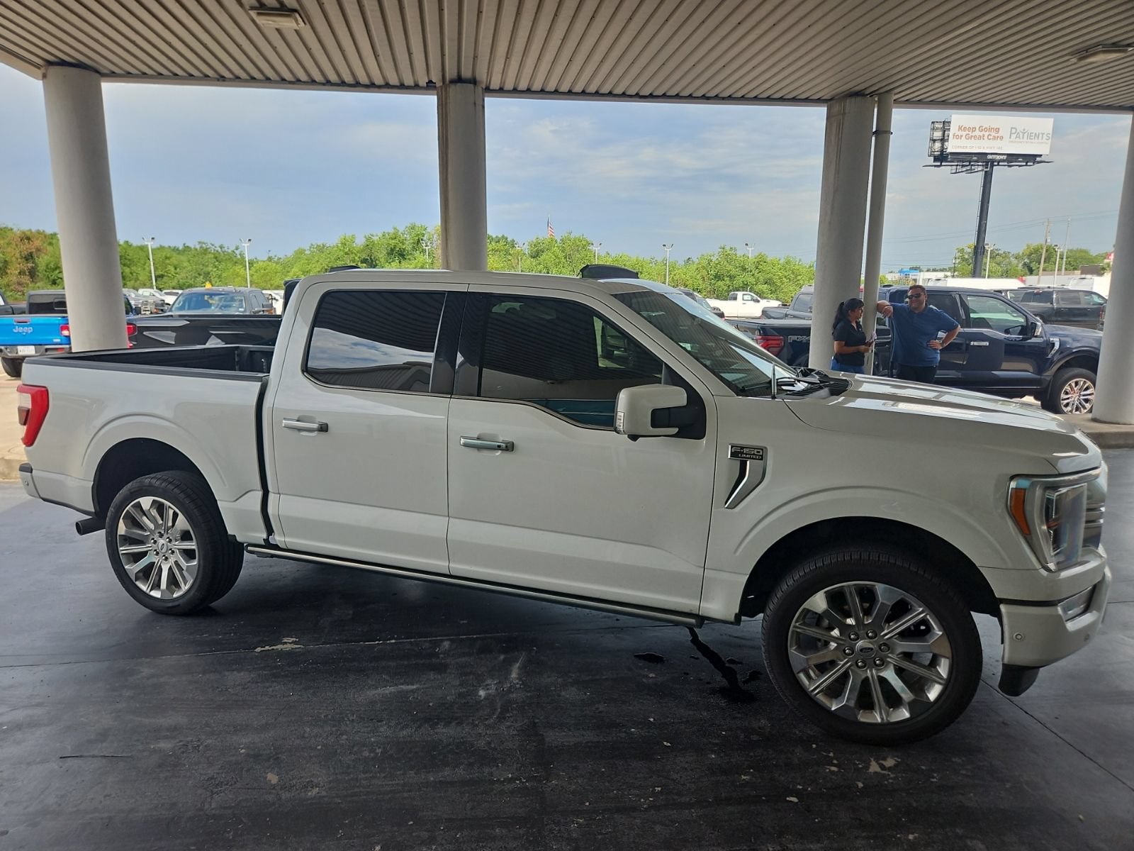 Used 2021 Ford F150 Limited AWD/4WD image 4
