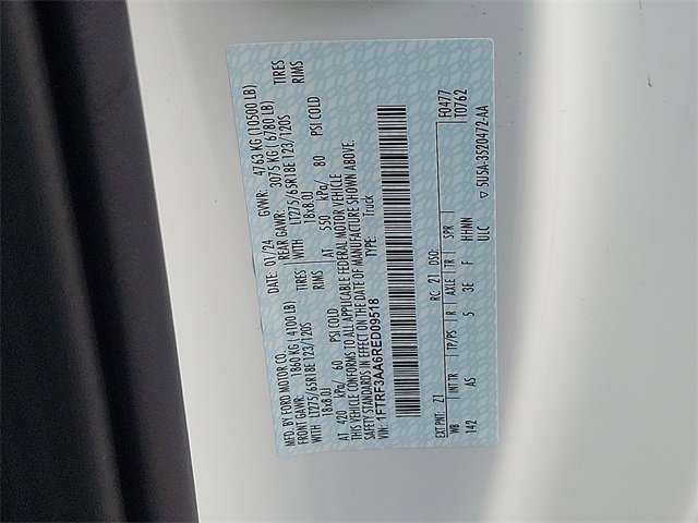 New 2024 Ford F350 XL w/ XL Chrome Package image 8