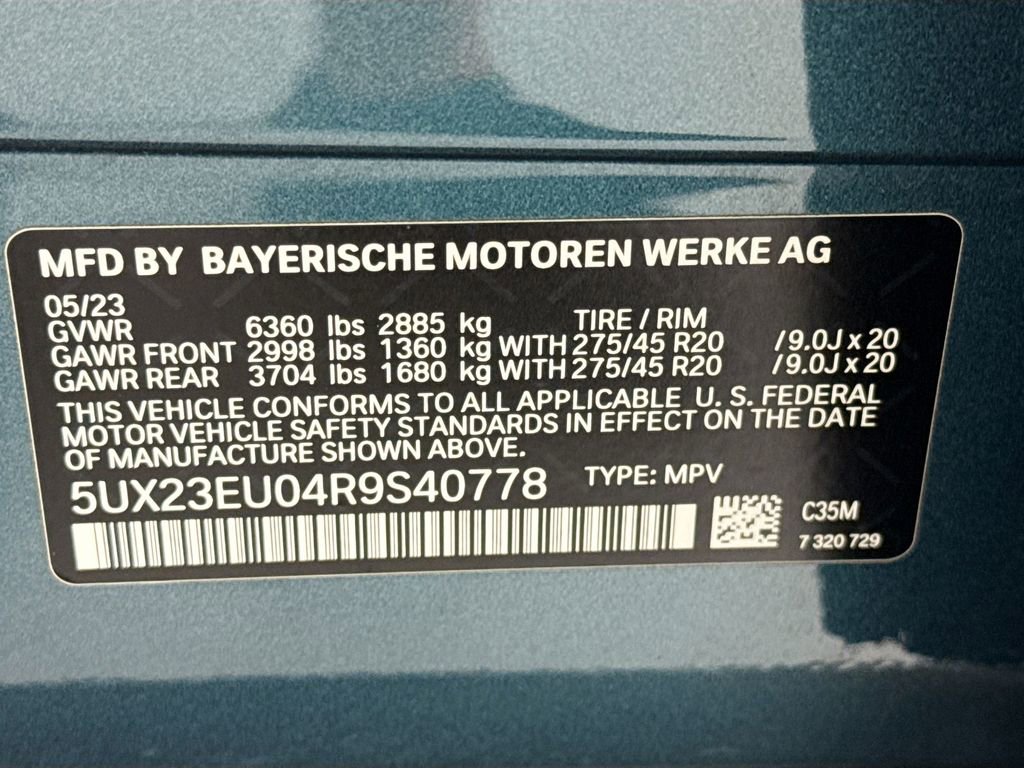 Certified 2024 BMW X5 xDrive40i w/ Premium Package AWD/4WD image 34