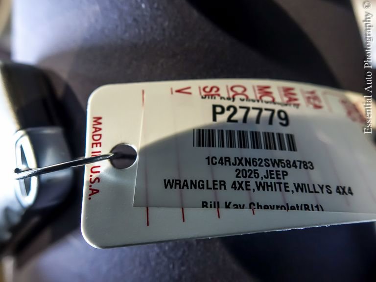 Used 2025 Jeep Wrangler Unlimited Sport S 4xe image 32