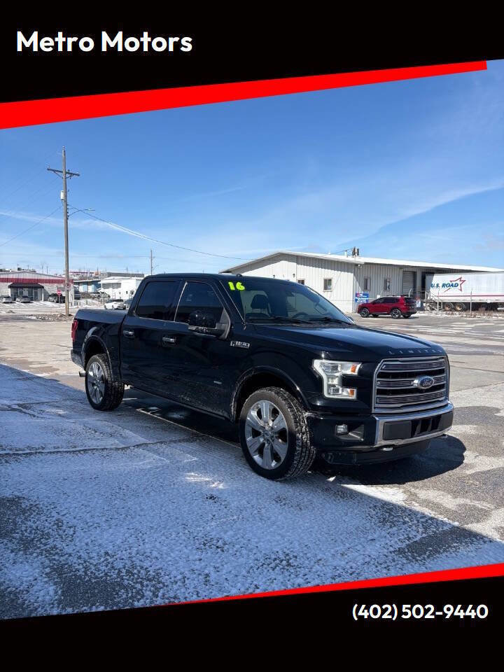 Used 2016 Ford F150 Limited w/ Trailer Tow Package