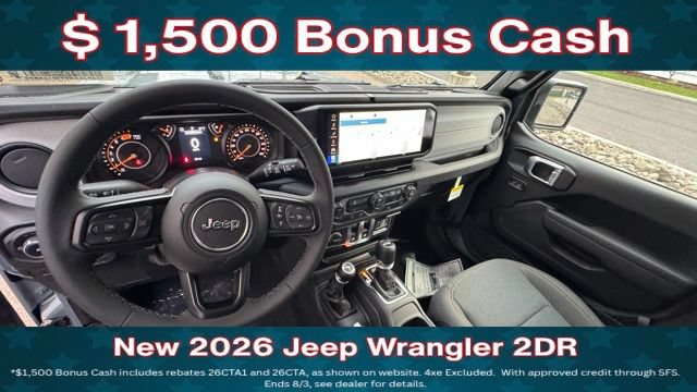New 2026 Jeep Wrangler Sport AWD/4WD image 11