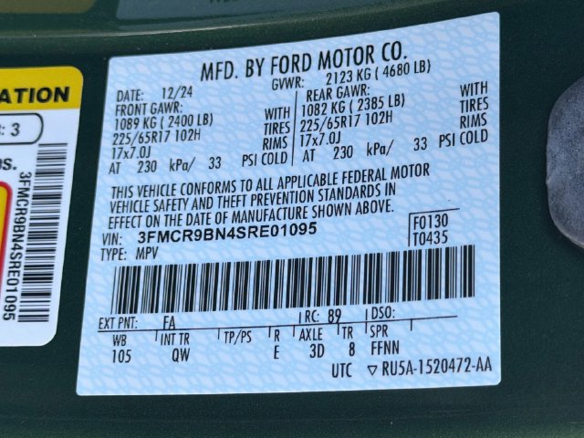 Used 2025 Ford Bronco Sport Big Bend w/ Convenience Package AWD/4WD image 38