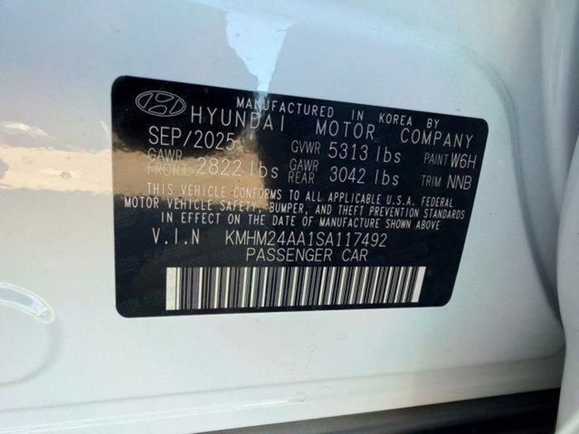 New 2025 Hyundai Ioniq 6 SE RWD image 17