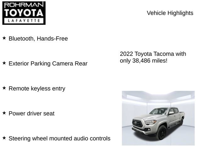 Used 2022 Toyota Tacoma SR5 AWD/4WD image 7