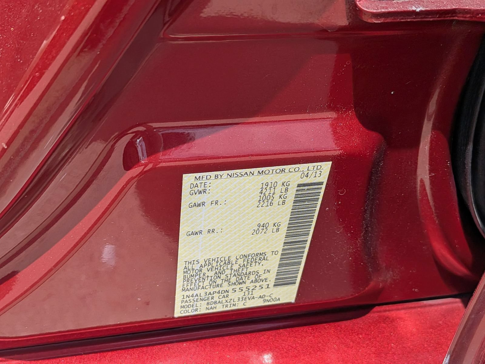 Used 2013 Nissan Altima 2.5 SL w/ Technology Pkg FWD image 39