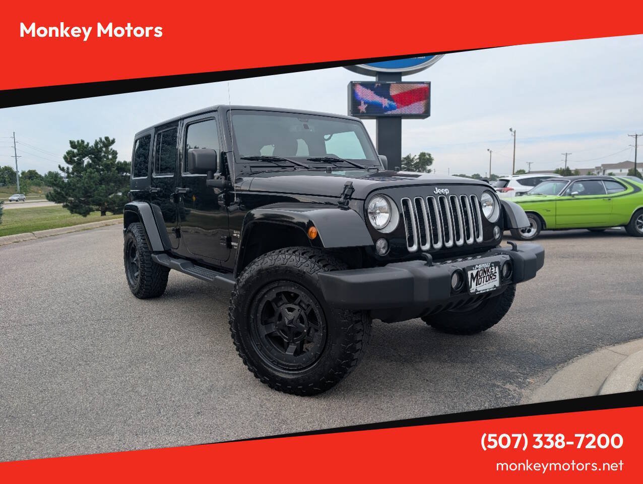 Used 2016 Jeep Wrangler Unlimited Sahara w/ Connectivity Group