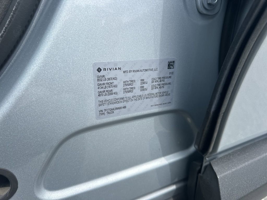 Used 2022 Rivian R1T Launch Edition image 37