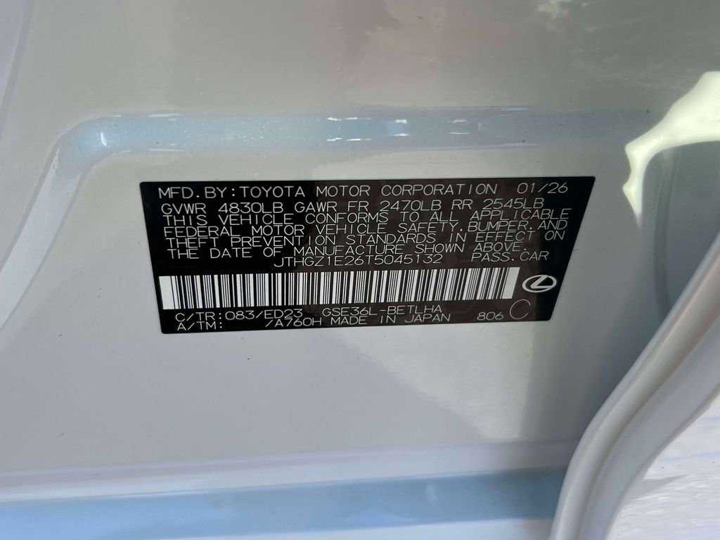 New 2026 Lexus IS 350 F Sport image 17