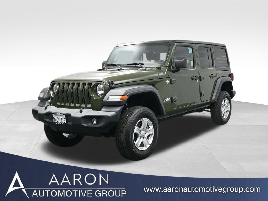Used 2021 Jeep Wrangler Unlimited Sport S image 1