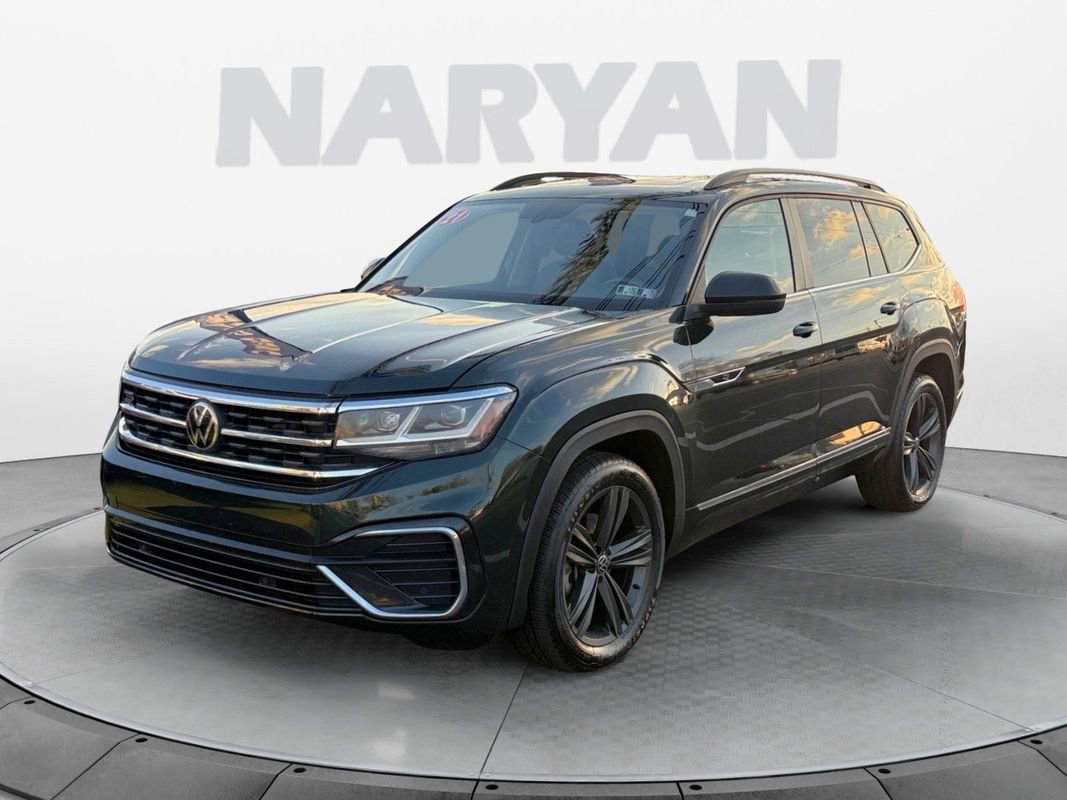 Used 2021 Volkswagen Atlas SE w/ Panoramic Sunroof Package image 3