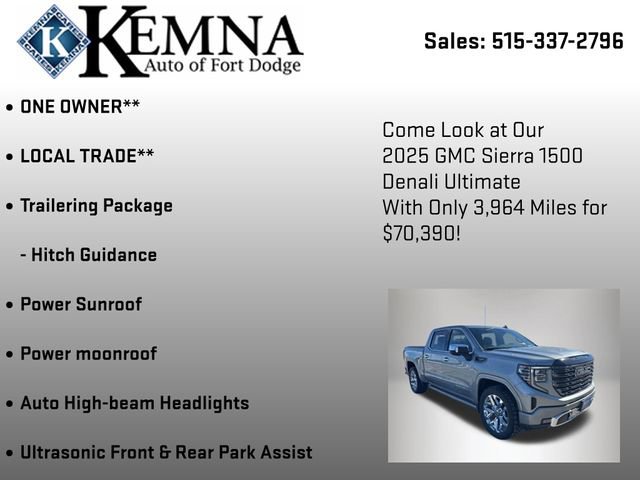Used 2025 GMC Sierra 1500 Denali Ultimate image 6
