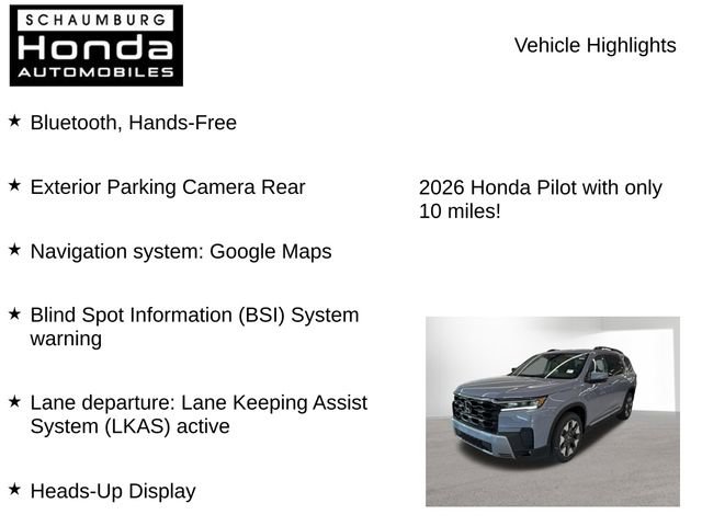 New 2026 Honda Pilot Elite image 7