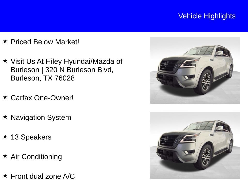 Used 2022 Nissan Armada SL image 10