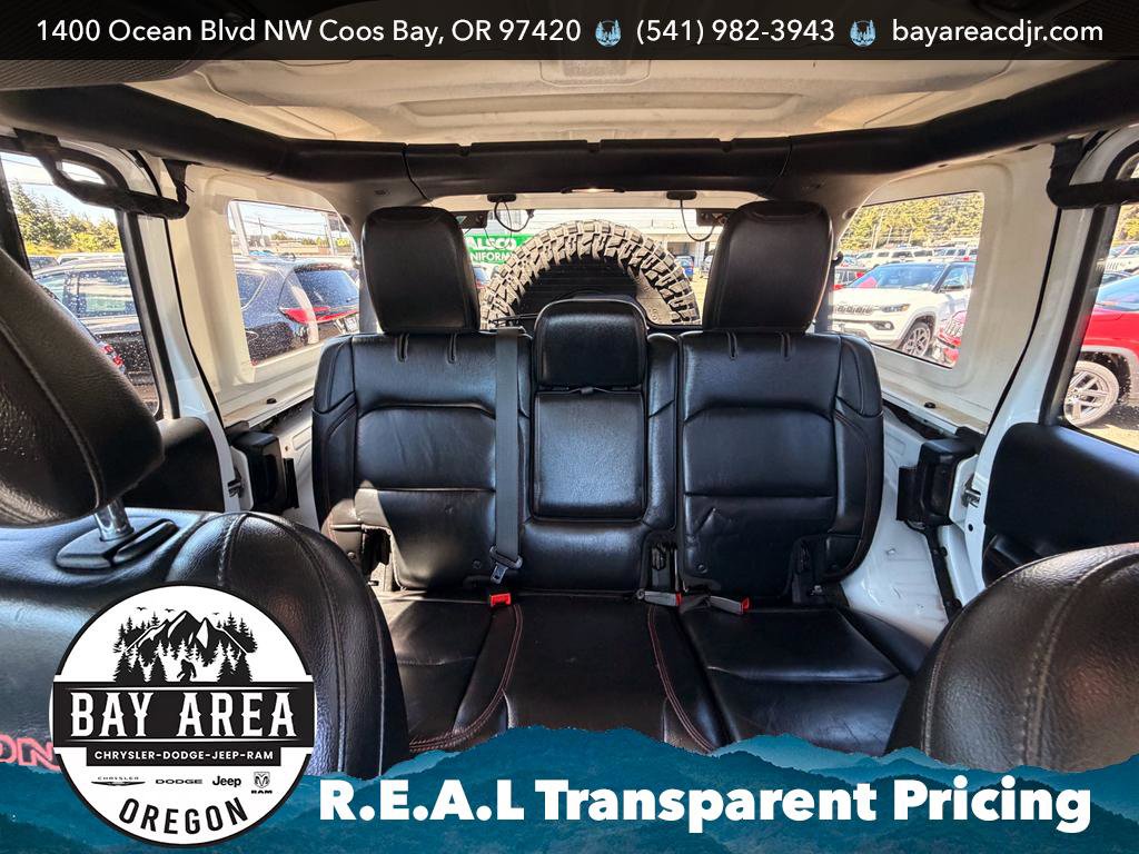 Used 2018 Jeep Wrangler Unlimited Rubicon w/ Steel Bumper Group AWD/4WD image 19