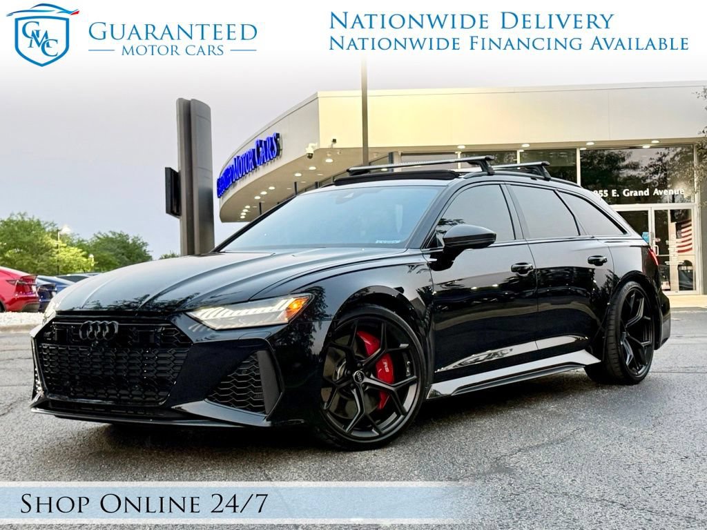 Used 2024 Audi RS 6 performance w/ Matte Carbon Package AWD/4WD image 1
