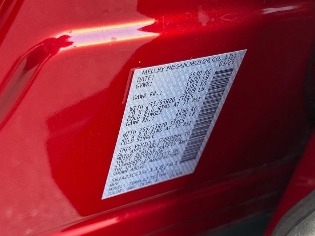 Certified 2025 Nissan Murano SL AWD/4WD image 10
