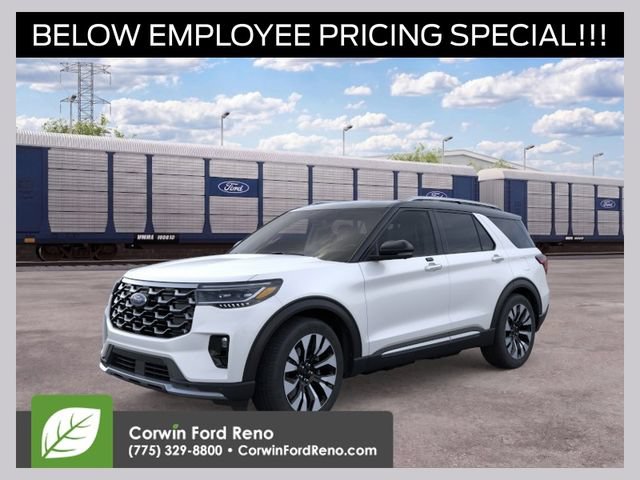 New 2026 Ford Explorer Platinum w/ LUX Leather Package
