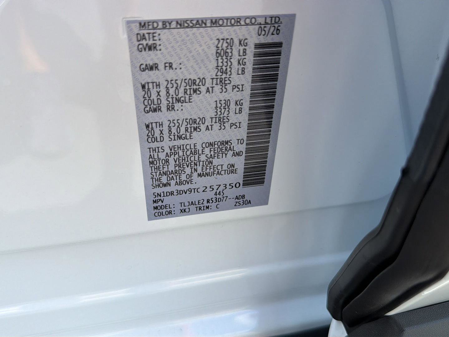 New 2026 Nissan Pathfinder Platinum FWD image 39