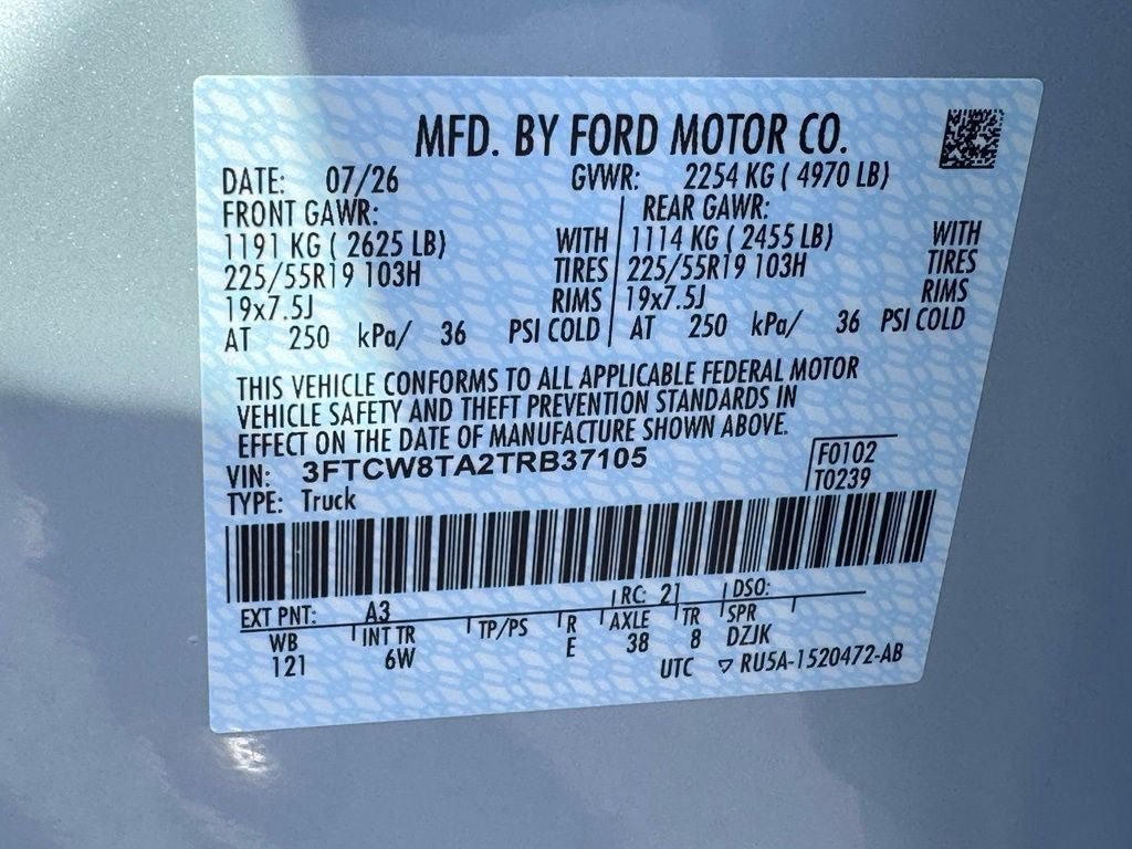 New 2026 Ford Maverick Lobo AWD/4WD image 43
