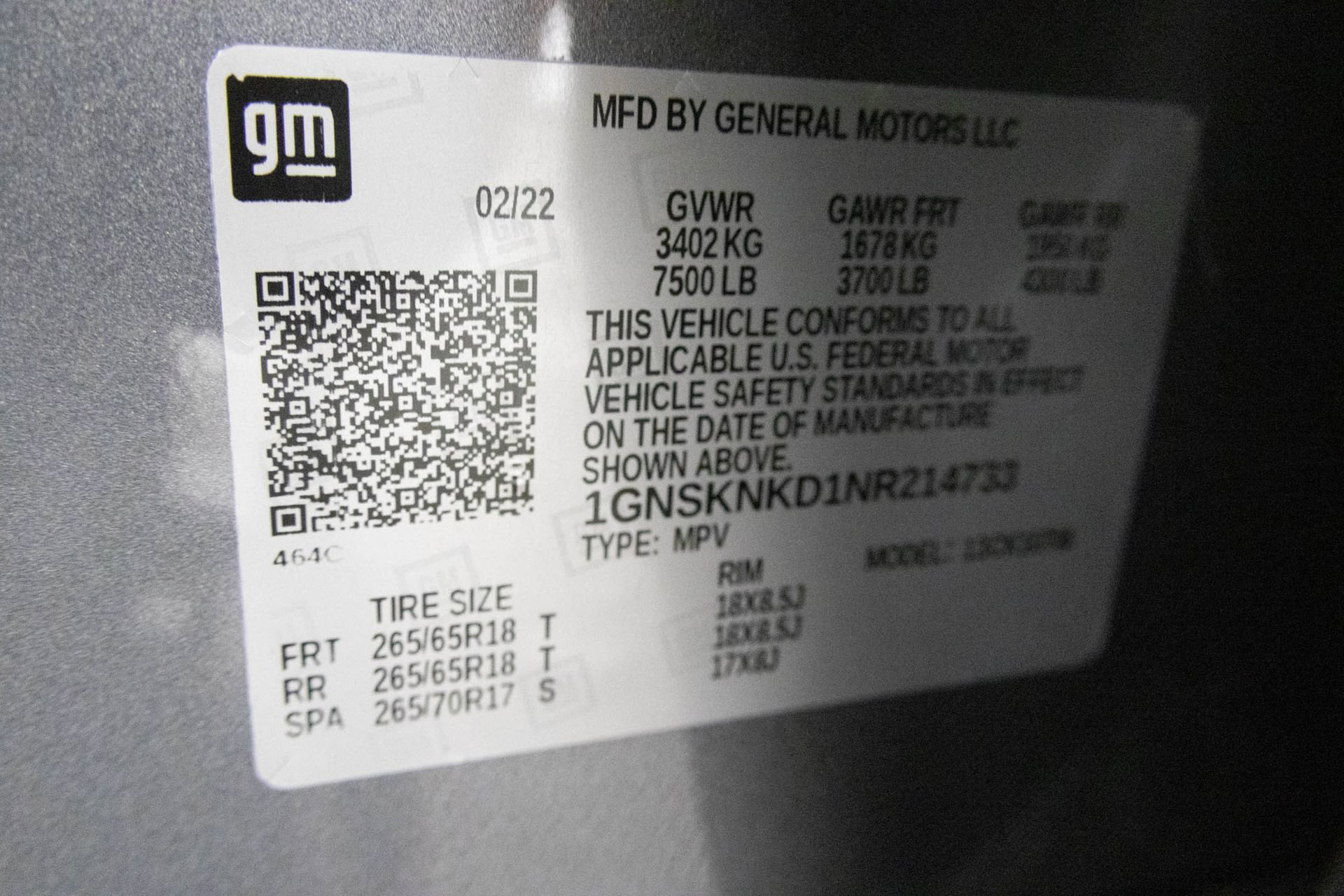 Certified 2022 Chevrolet Tahoe LT AWD/4WD image 53