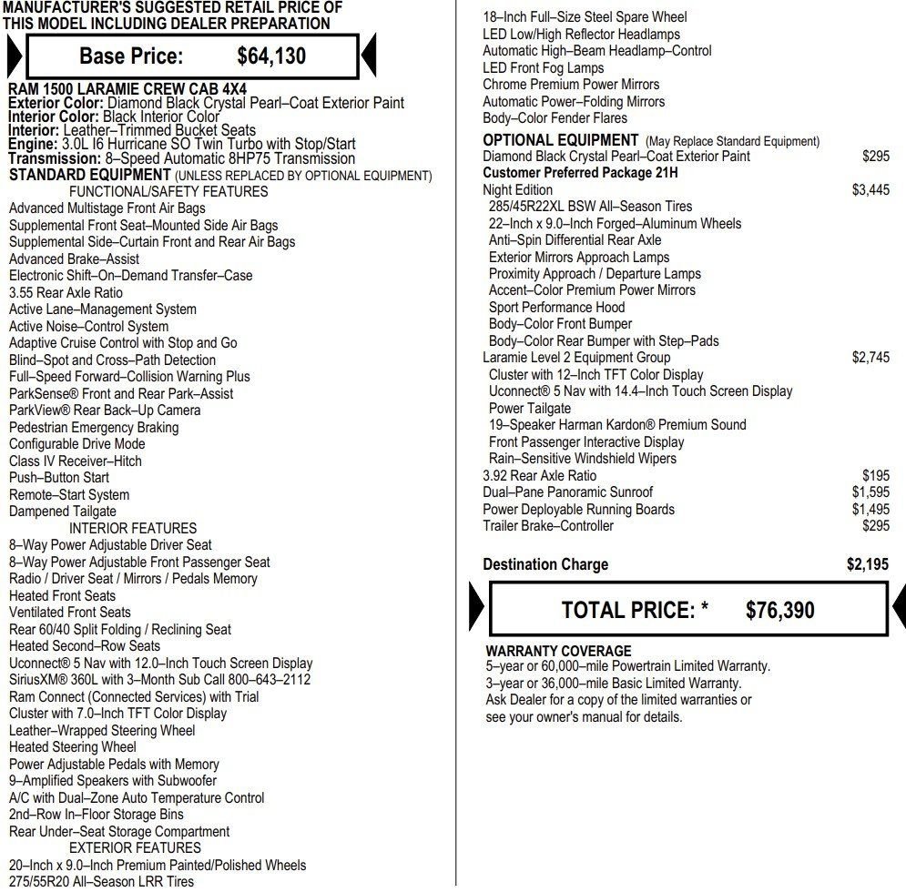 New 2026 RAM 1500 Laramie w/ Night Edition image 2